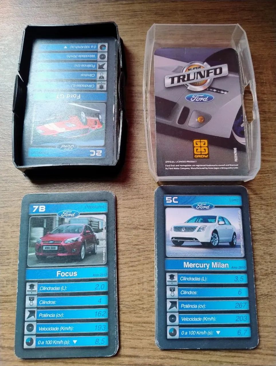 Super Trunfo Ford - Foto 2