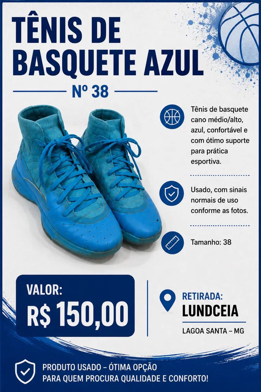 Tenis basquete 
