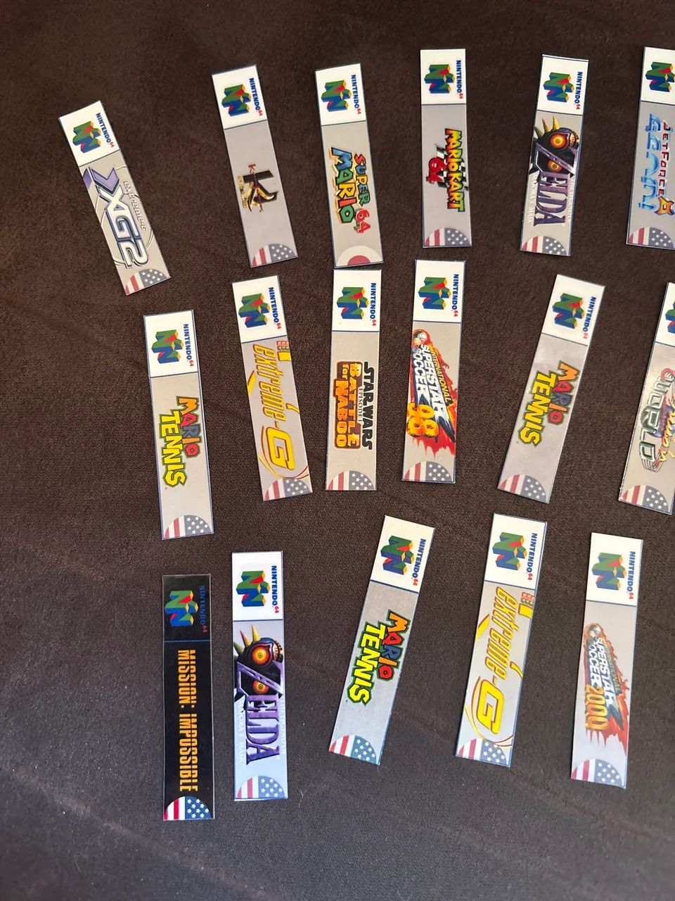 Adesivos Fitas de N64 - Foto 3
