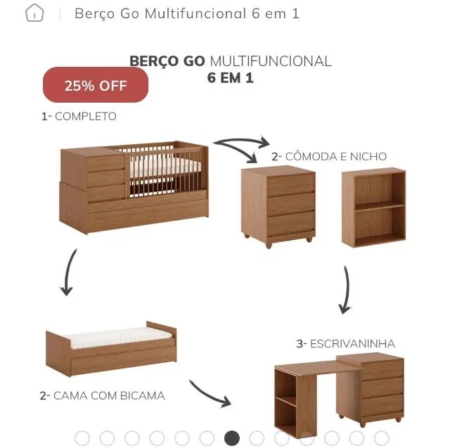 Berço Multifuncional  - Foto 3