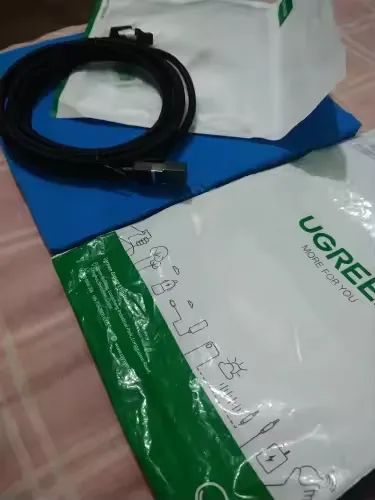 Cabo Cat 8 Ugreen 5 Metros Trançado - Foto 4