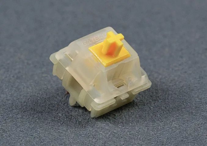 switch gateron milky yellow pro