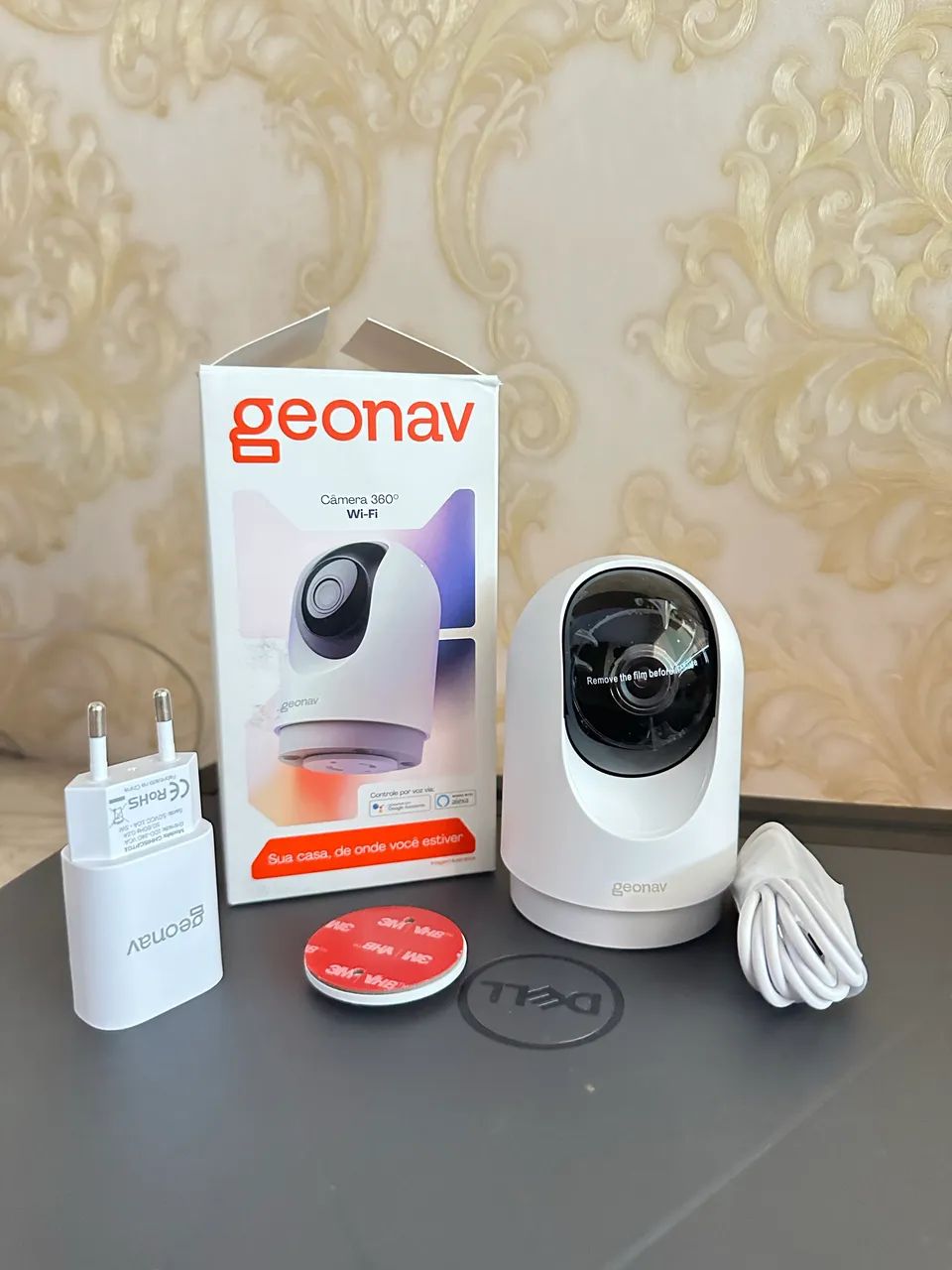 Câmera 360° Wi-Fi