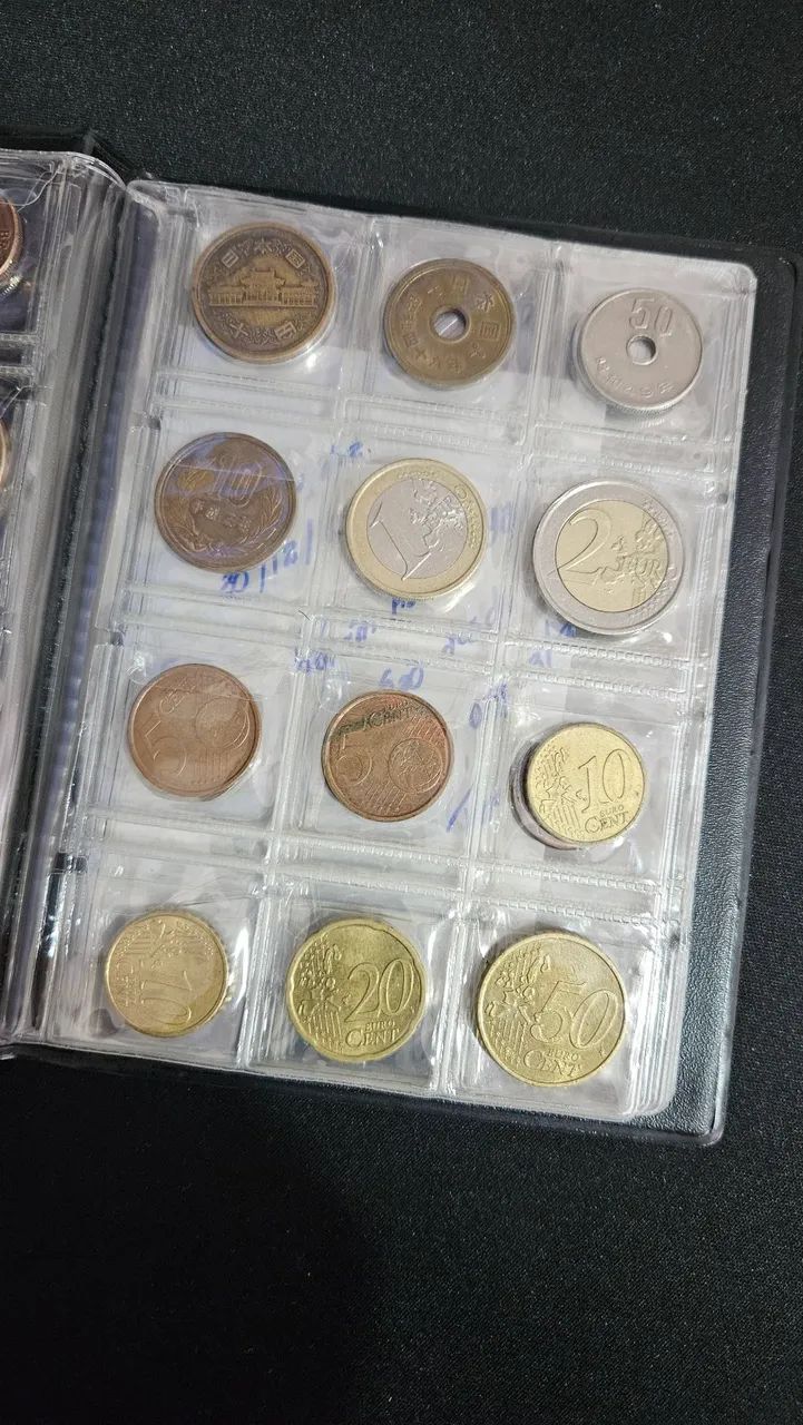 Coleção de moedas antigas, 45 sem repetição  - Foto 5