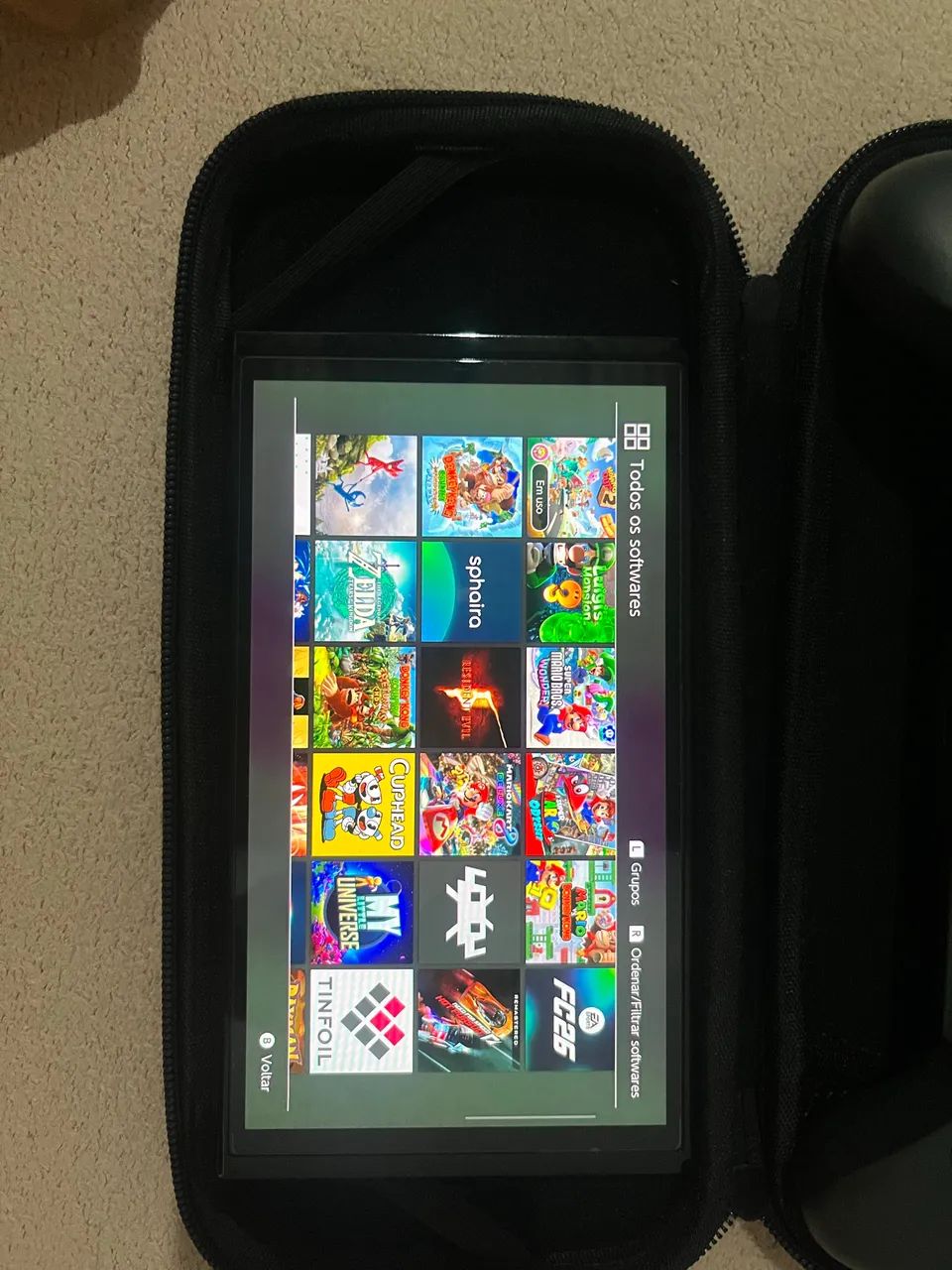 Nintendo Switch OLED - Desbloqueado 512gb  - Foto 5