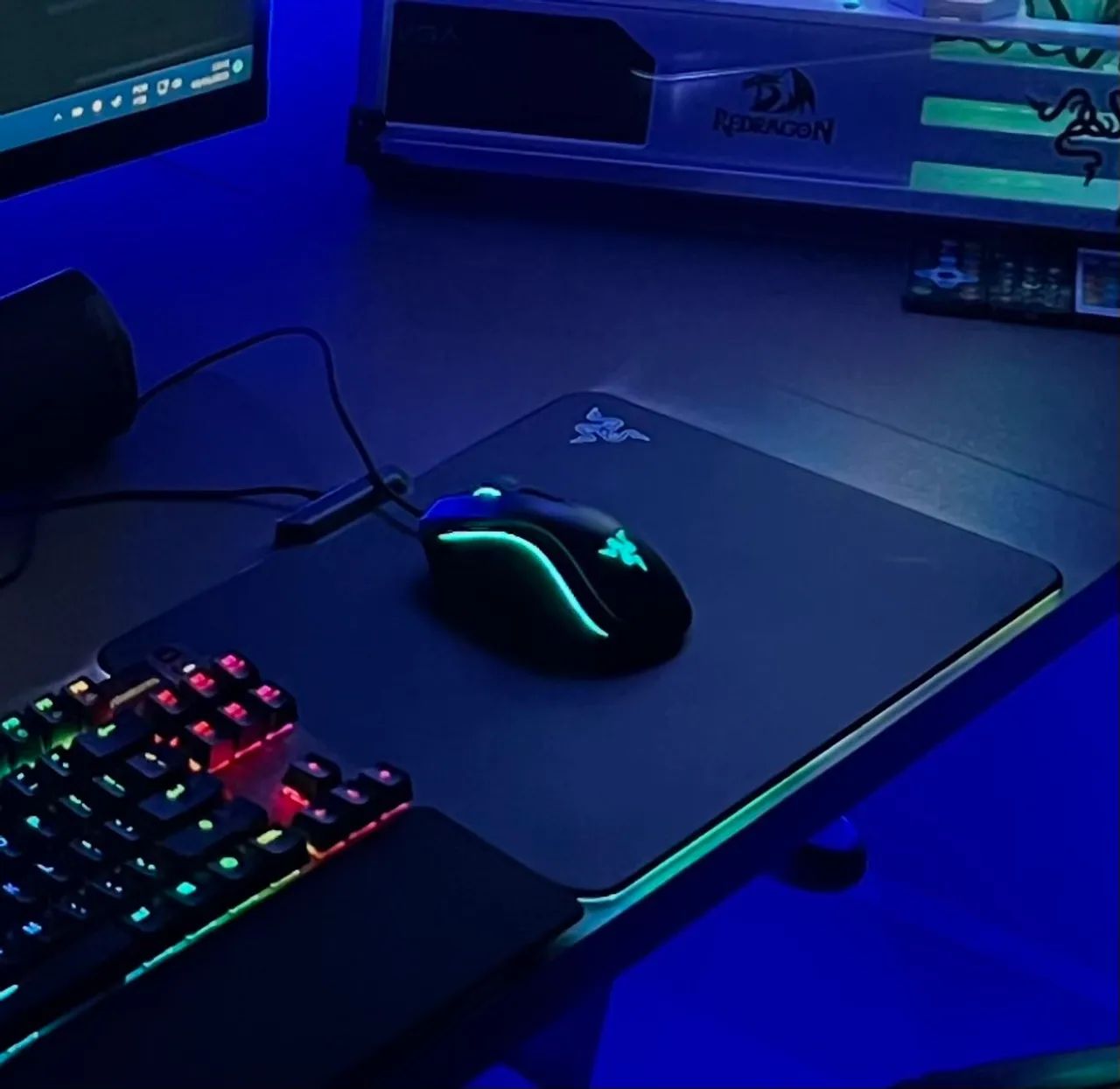 Mouse + Mousepad Razer | Mamba elite