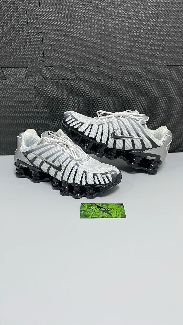 Nike Shox TL Metallic Silver Wolf Grey - Calçados - Jardim