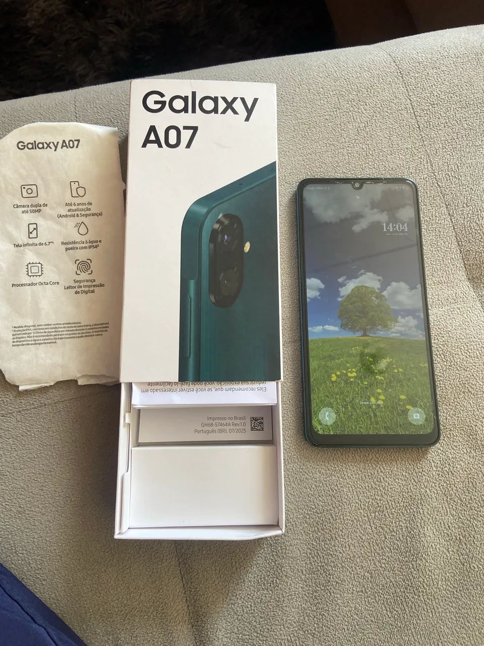 Vendo celular  A07 Seme Novo - Foto 3