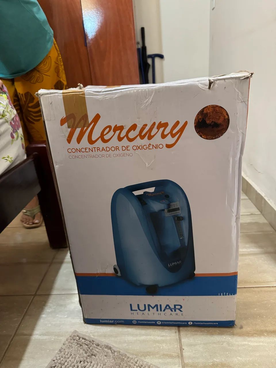 Concentrador de Oxigênio Mercury