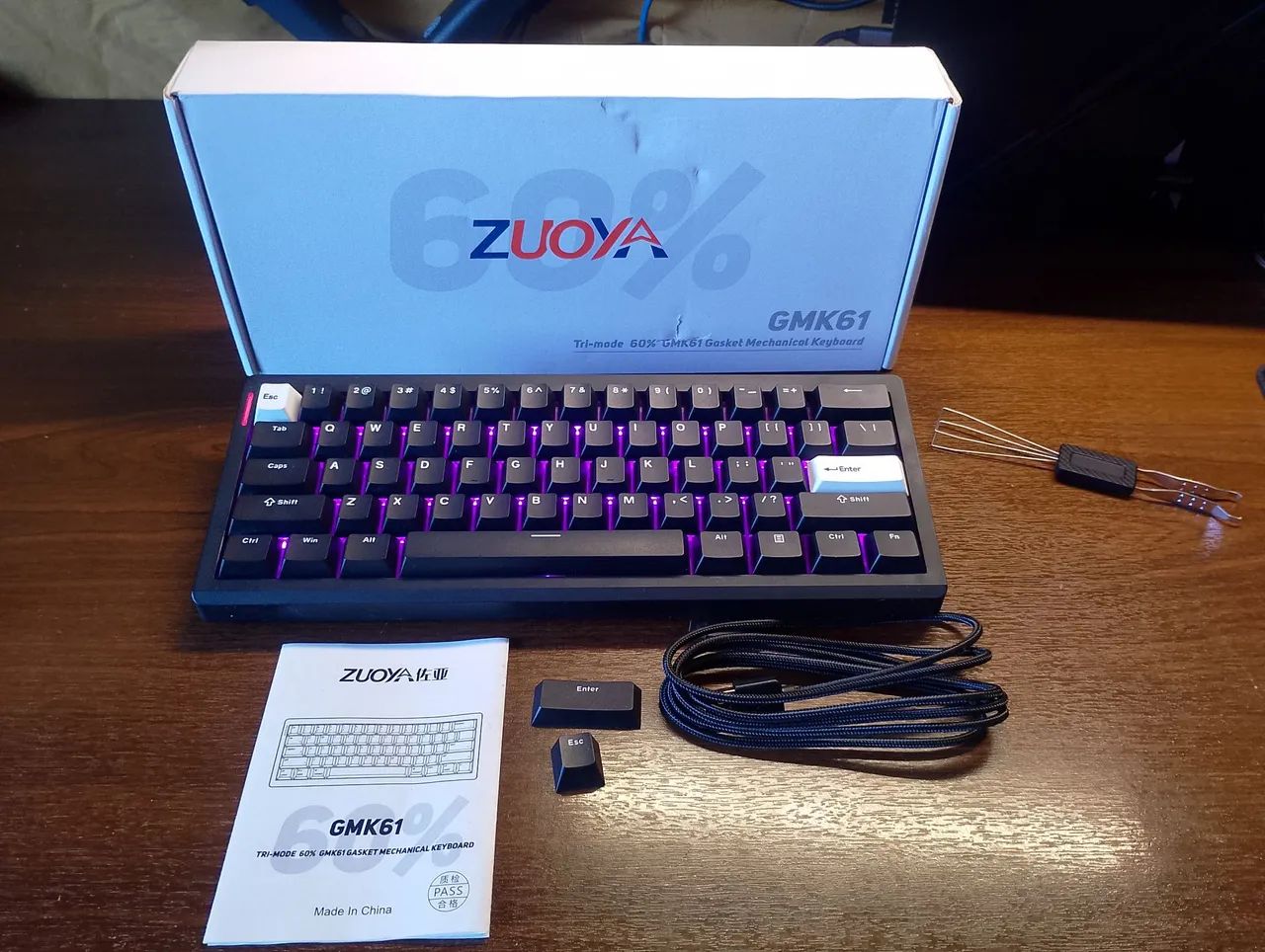 Teclado Zuoya GMK61 - Foto 4