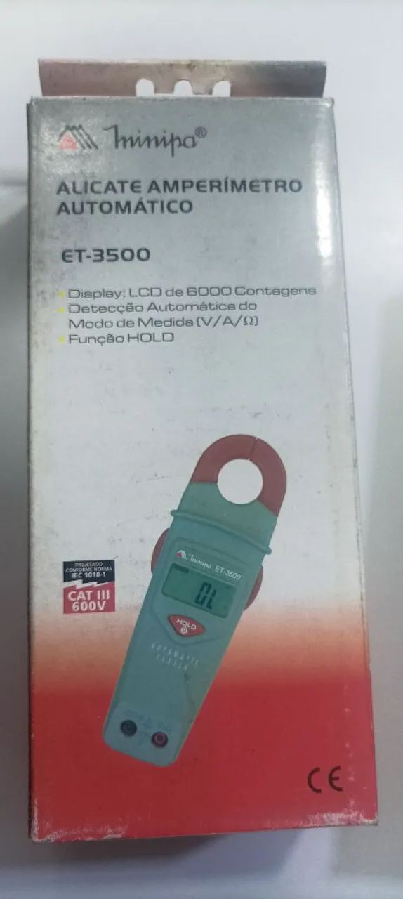 Multímetro Automático et 3500 minipa 