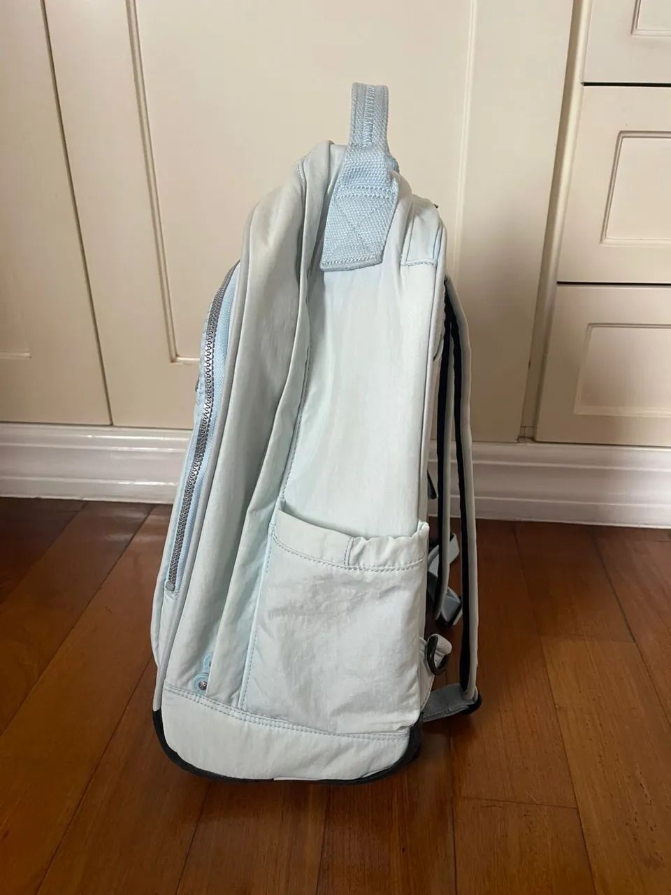 Mochila de rodinha Kipling com estojo e lancheira - Foto 2