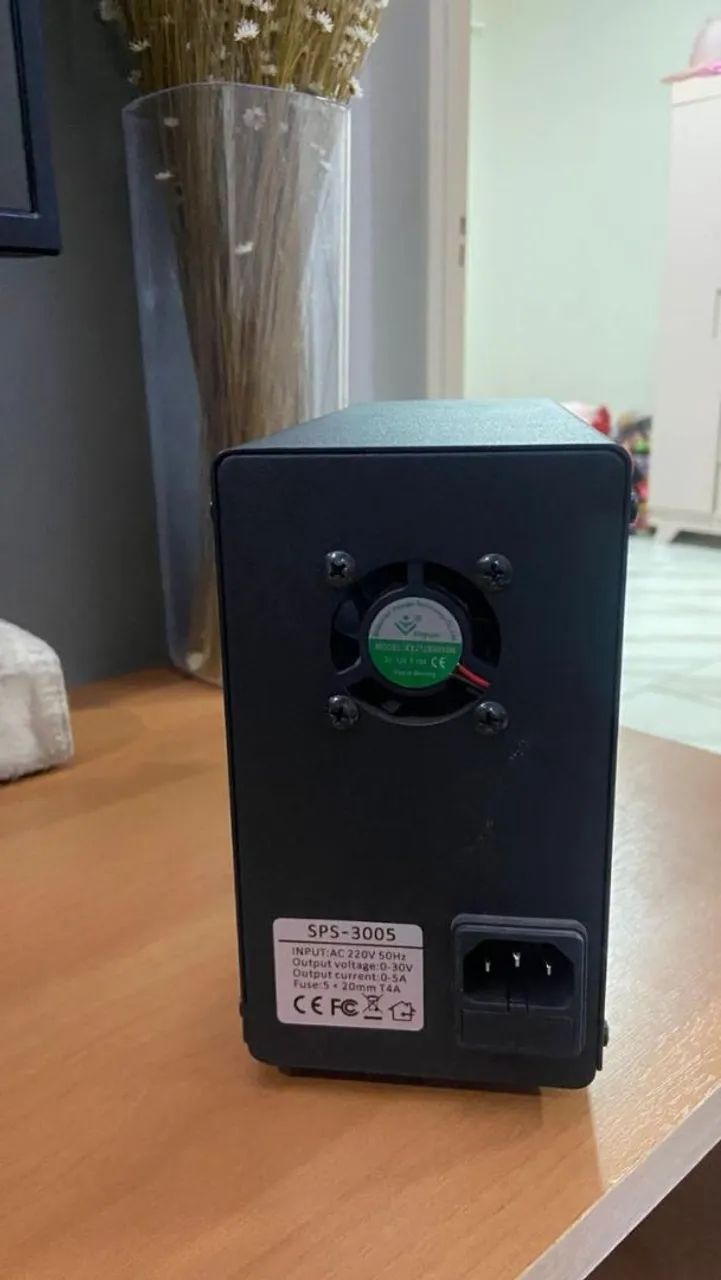 Fonte de bancada Jervesty SPS - 3005 + acessório  - Foto 5