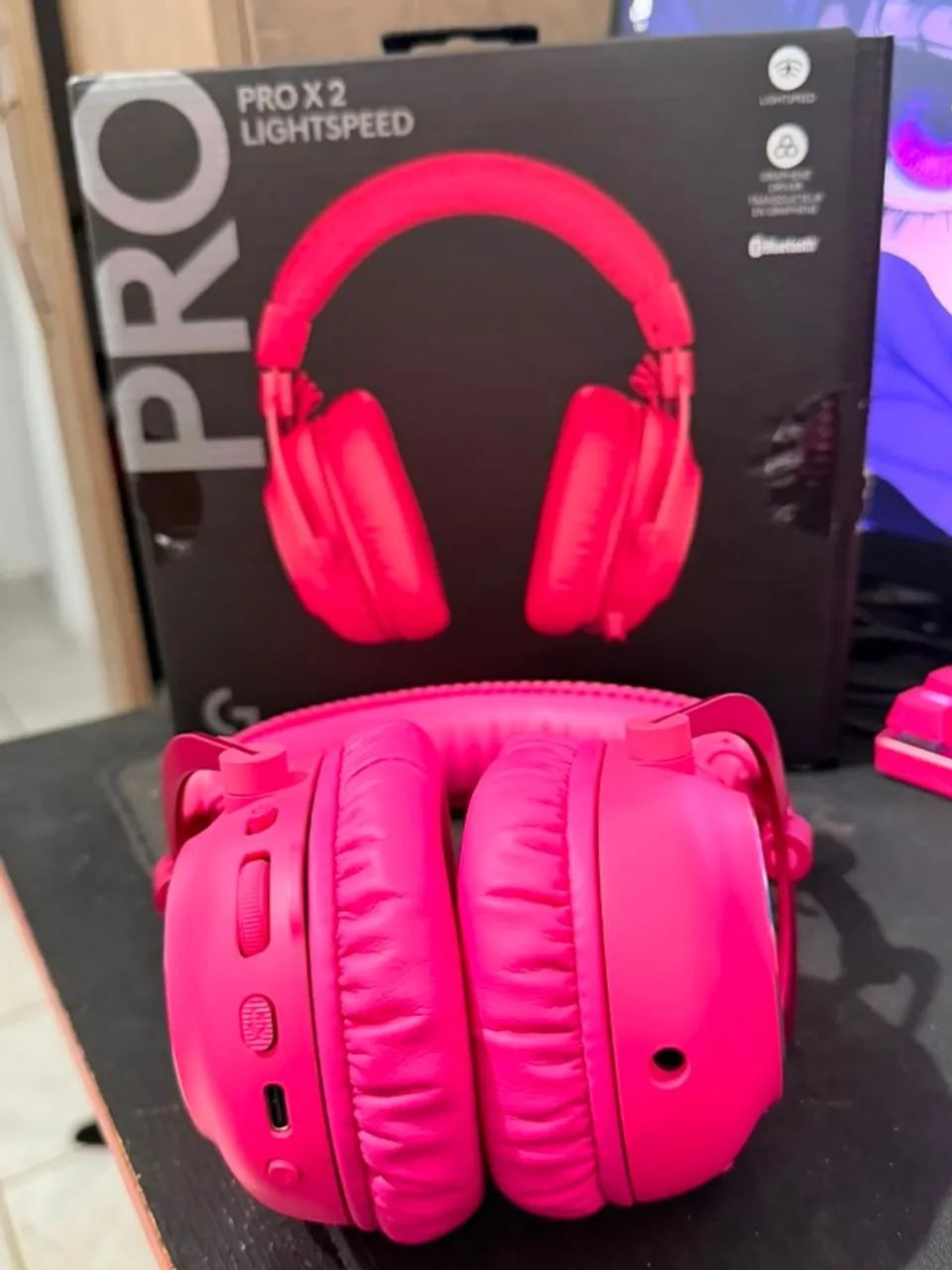 Logitech G PRO X 2 LIGHTSPEED - Sem fio 
