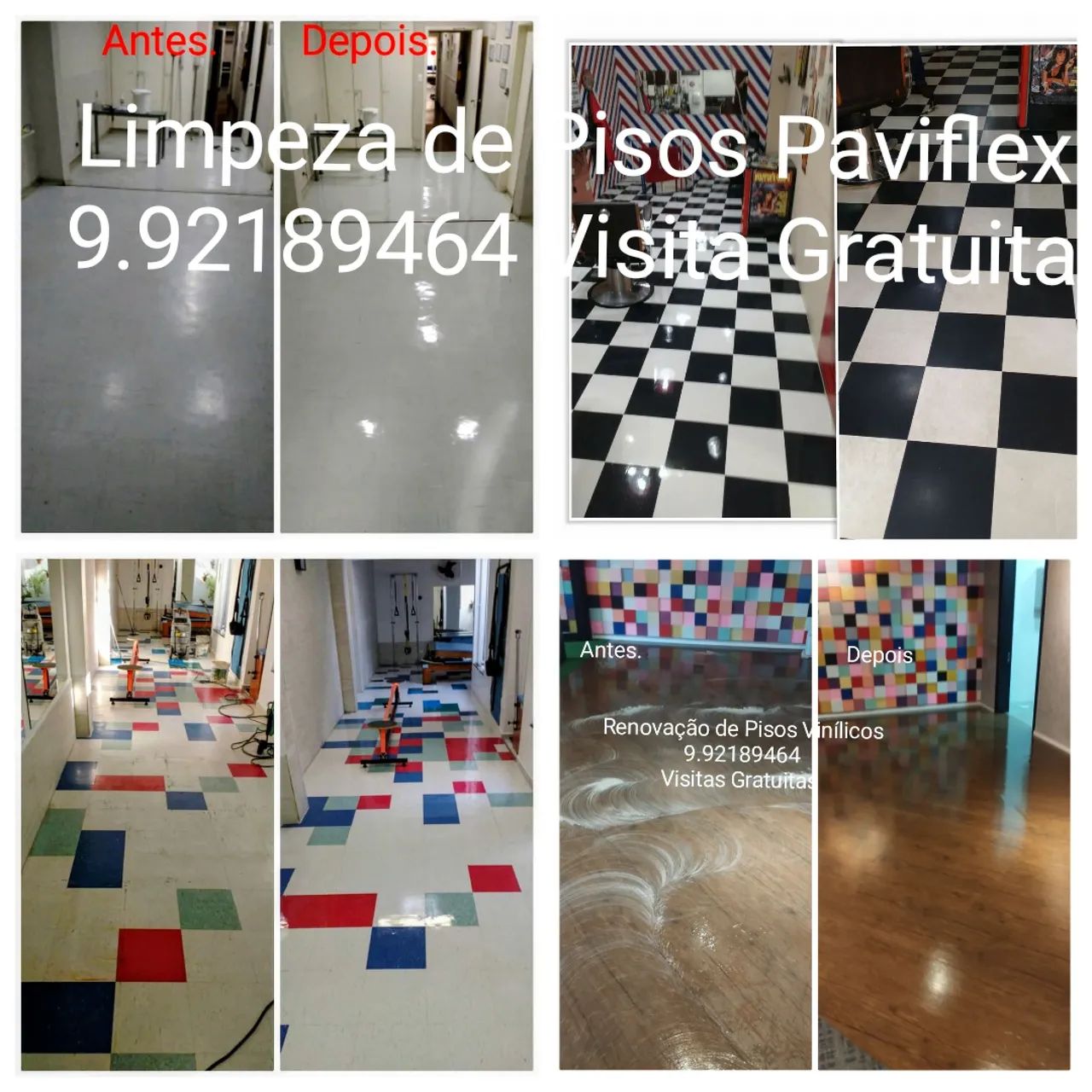 Limpeza de Pisos Paviflex e Vinílico 