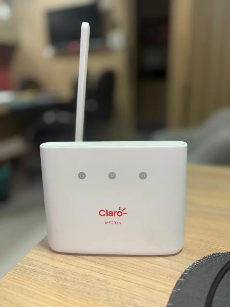 Modem Roteador ZTE 4G MAX Wifi MF293N 300mbps - Desbloqueado - Na Caixa