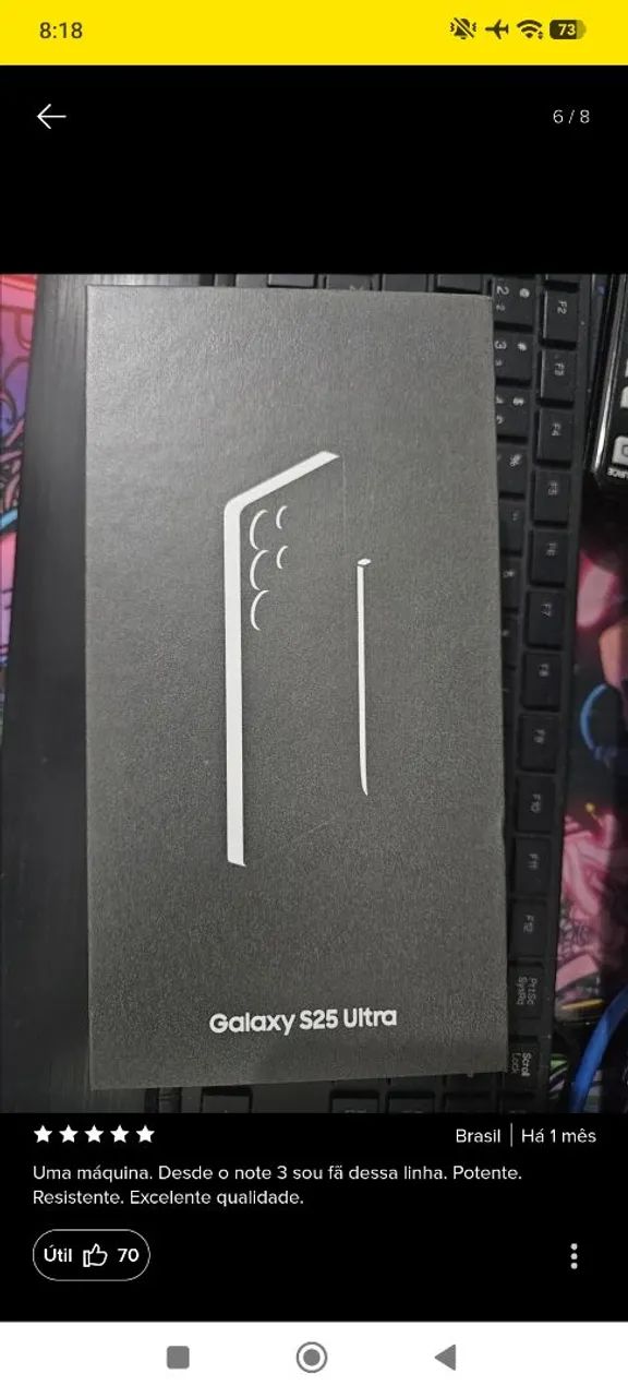 Celular S25ultra lacrado  - Foto 3