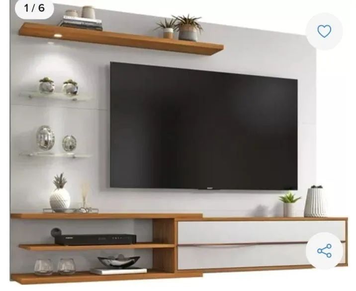 Vendo painel de sala off white 