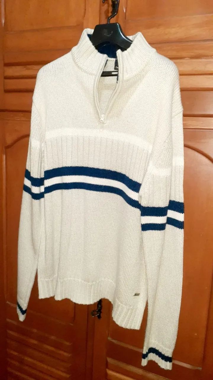Sueter com gola alta e zipper (Giorgio Collections) - Foto 4