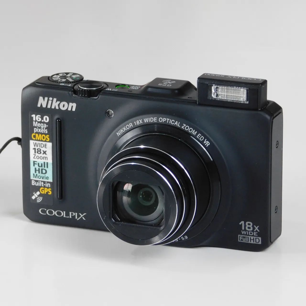 Nikon COOLPIX S9300 ジャンク Câmera Nikon Coolpix S9300 16mp Zoom 18x Full Hd + Gps | MercadoLivre デジタルカメラ