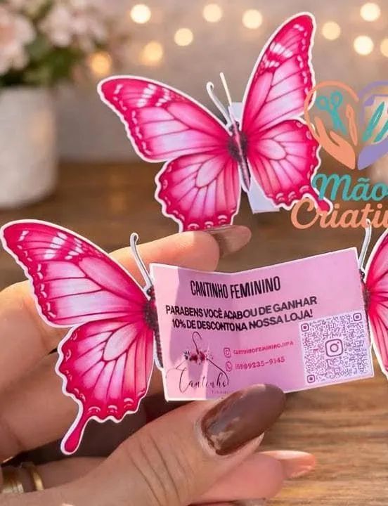 Cartões de visita para retrovisor 50 unidades R$45,00