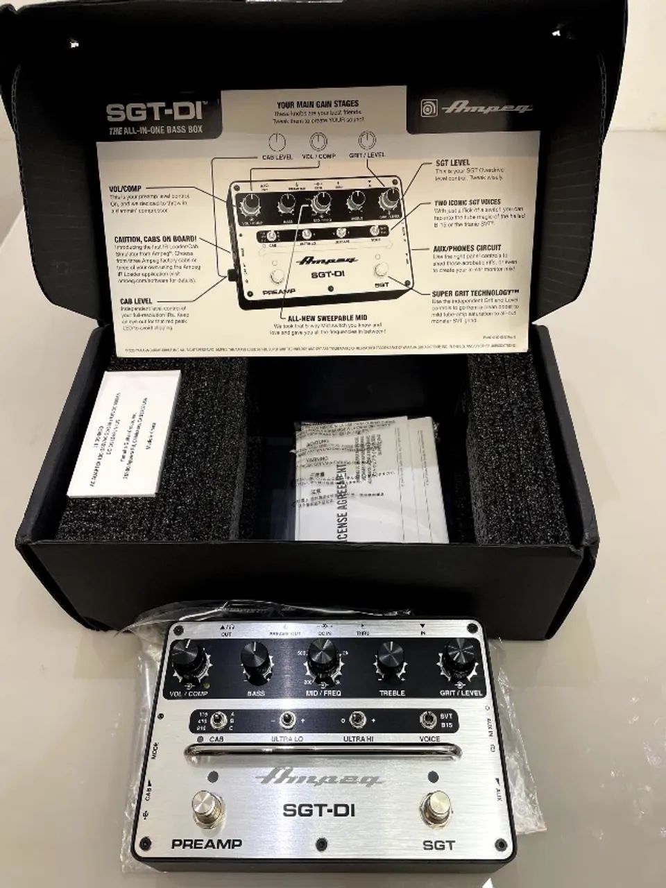 Preamp Ampeg SGT DI - Foto 3