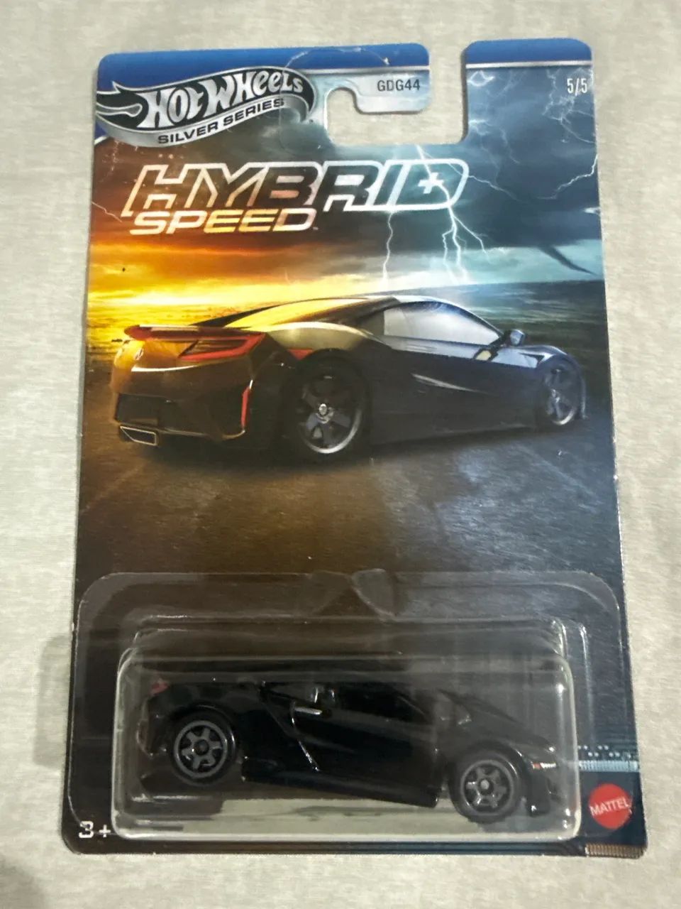 Hot Wheels Acura NSX Hybrid Speed Silver