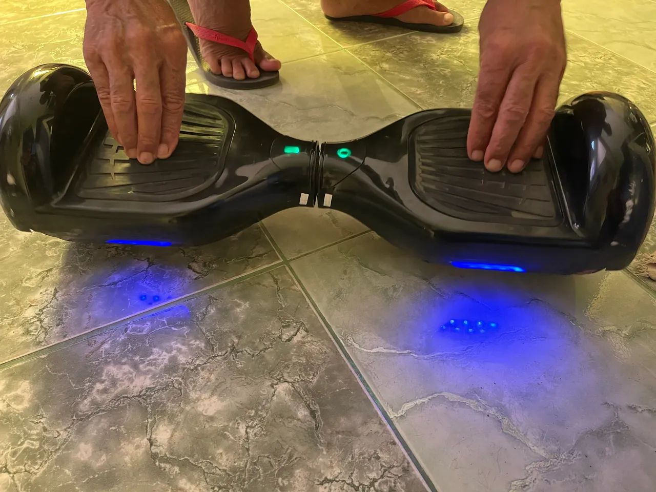 Hoverboard 6.5 - Preto com LED - Funcionando - Foto 2