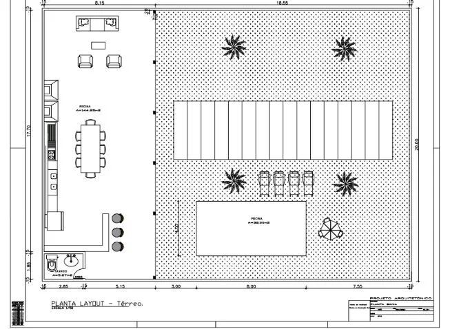 Projeto Arquitetônico (planta baixa) - Foto 2