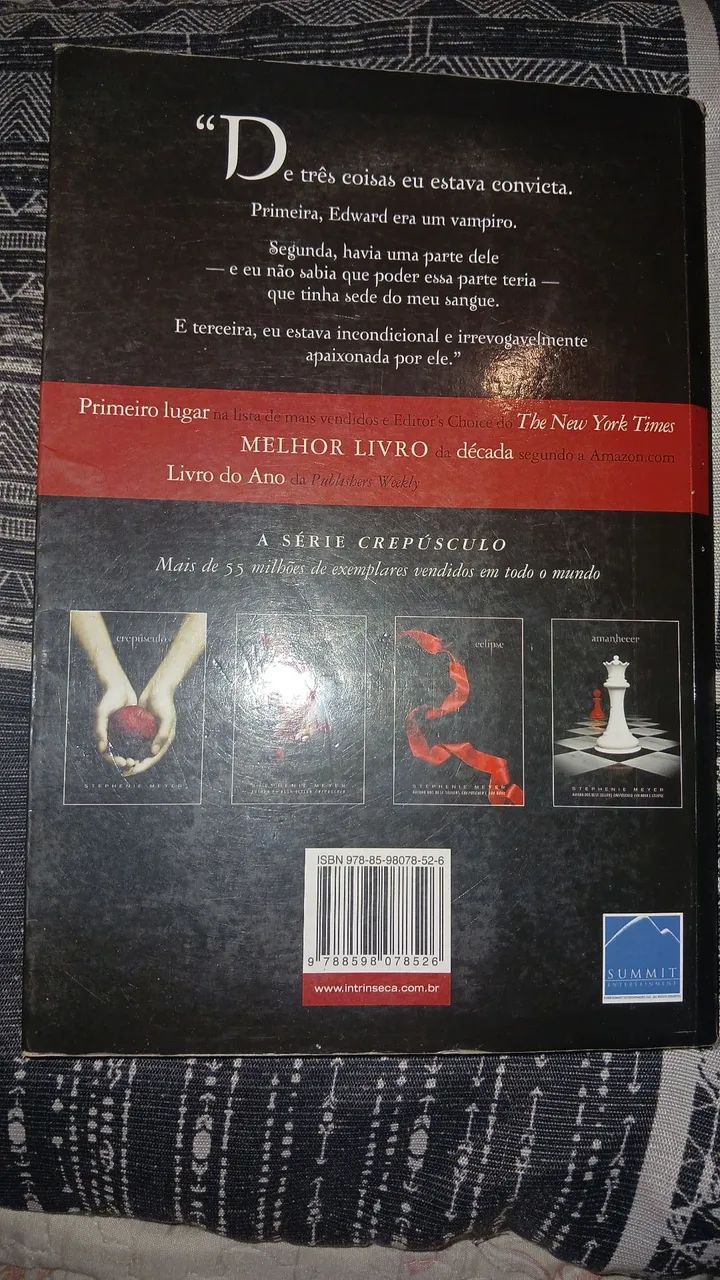 Crepúsculo - livro - Foto 2