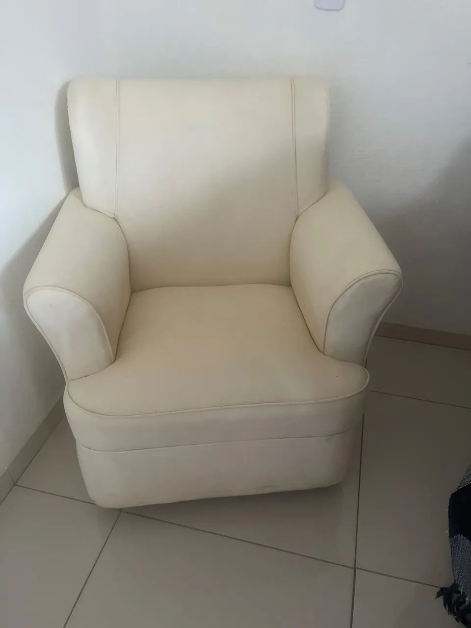 Poltrona de amamentação.