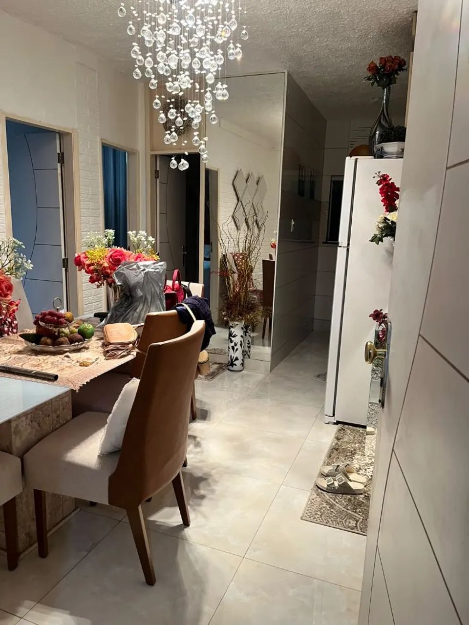 Apartamento mobiliado de 1 quarto