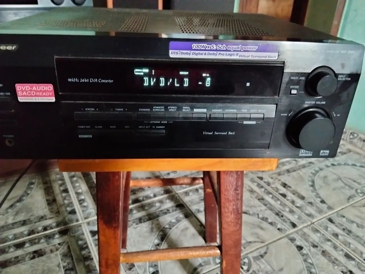 Receiver Pioneer VSX D511  - Foto 2