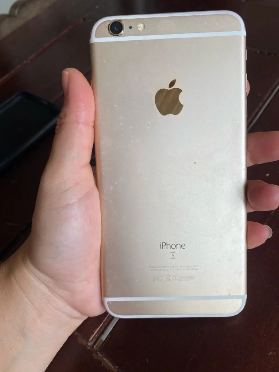 Vende celular iPhone 6s Plus de 128g - Foto 2