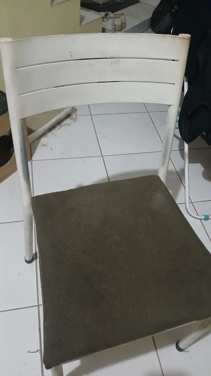 2 cadeiras de ferro acolchoadas - Foto 4