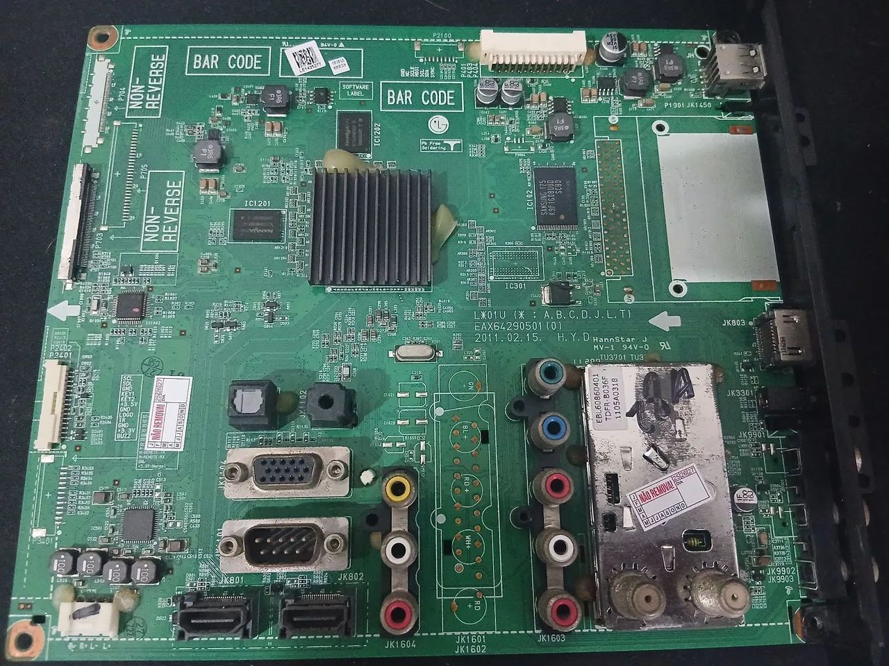Placa Principal tv lg 42lk450 - Foto 2