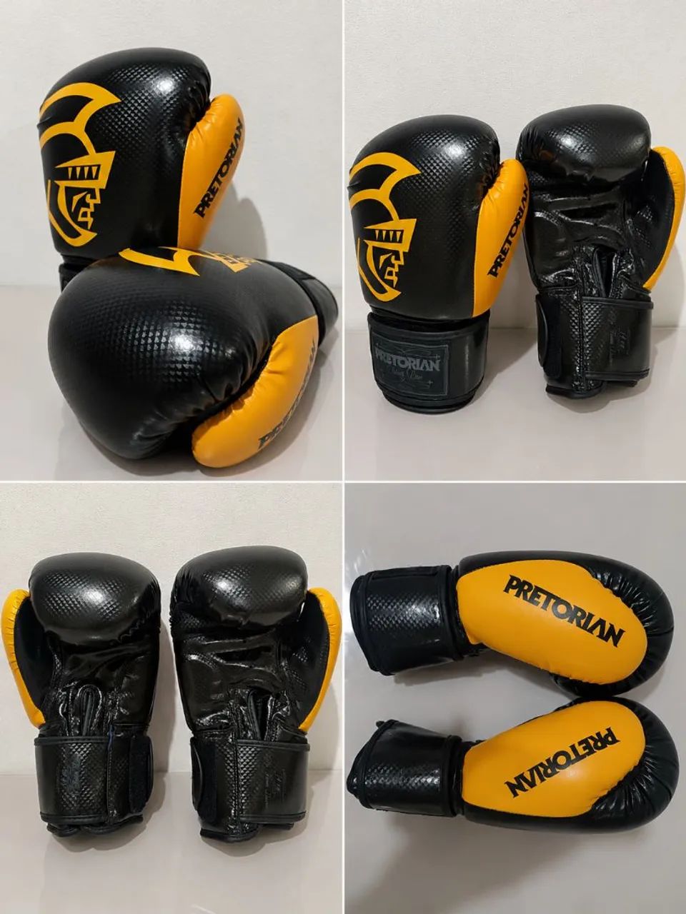 LUVA PRETORIAN BLACK LINE 14 oz NOVA