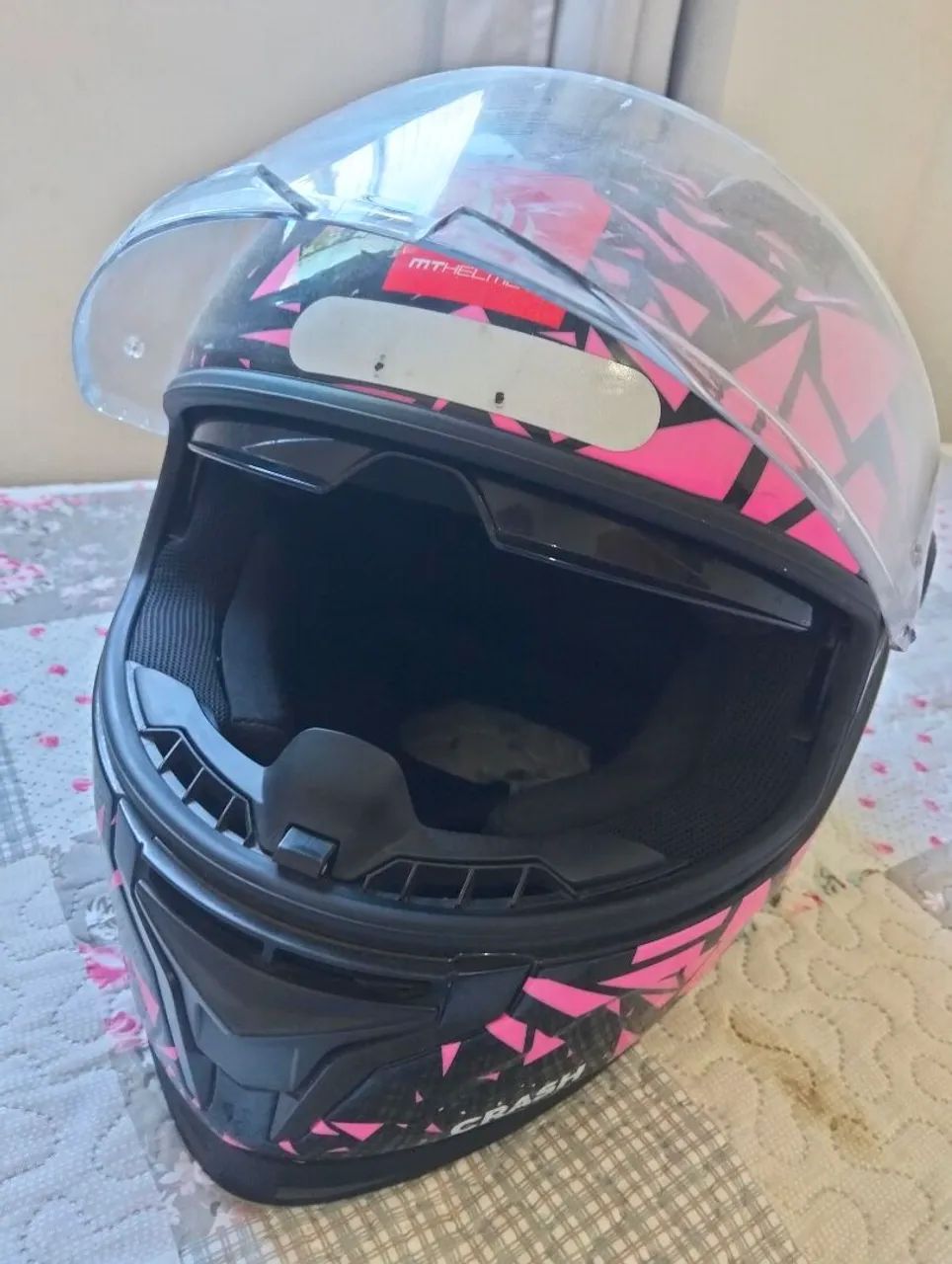 Capacete MT Modelo Crash  - Foto 4