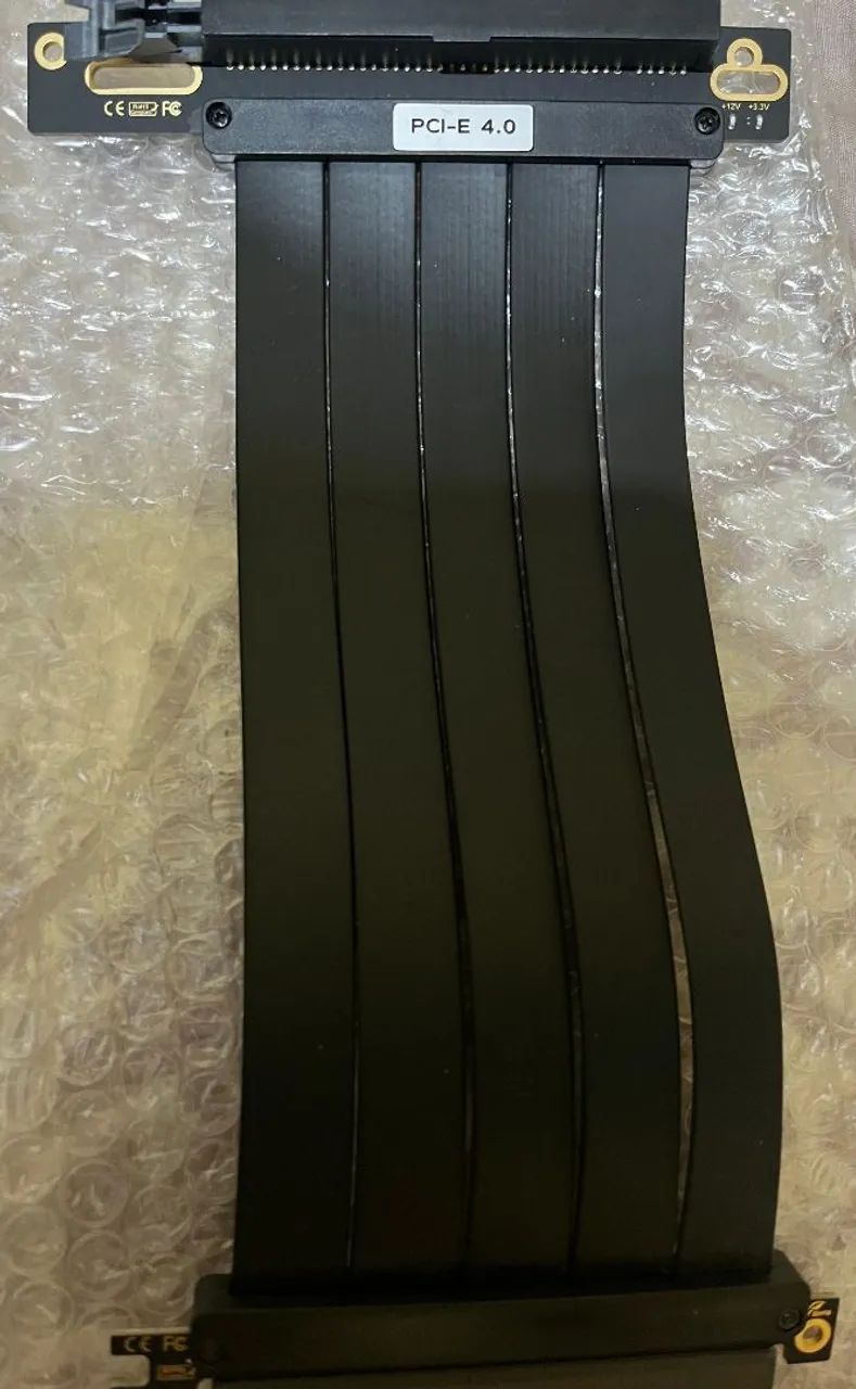 Cabo extensor pcie 4.0 x16 90° - Foto 2