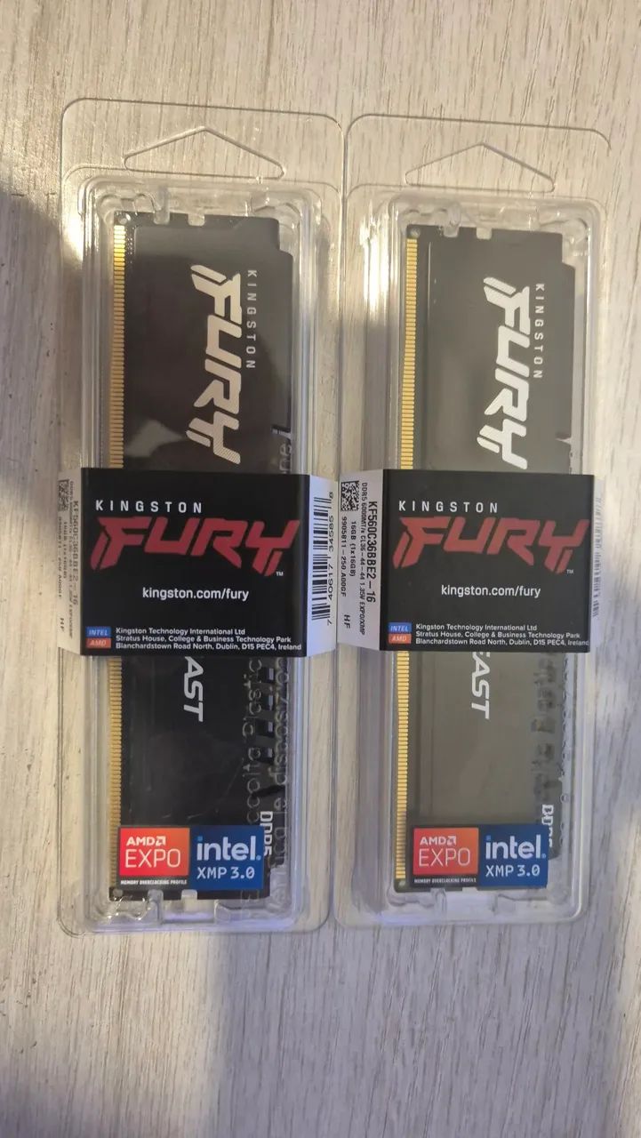 Memoria ram 2x16gb ddr5 6000mhz cl36 Expo