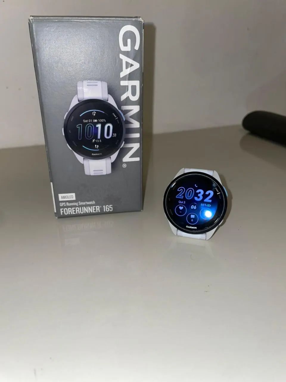 GARMIN FORERUNNER 165 BASIC BRANCO - Foto 2