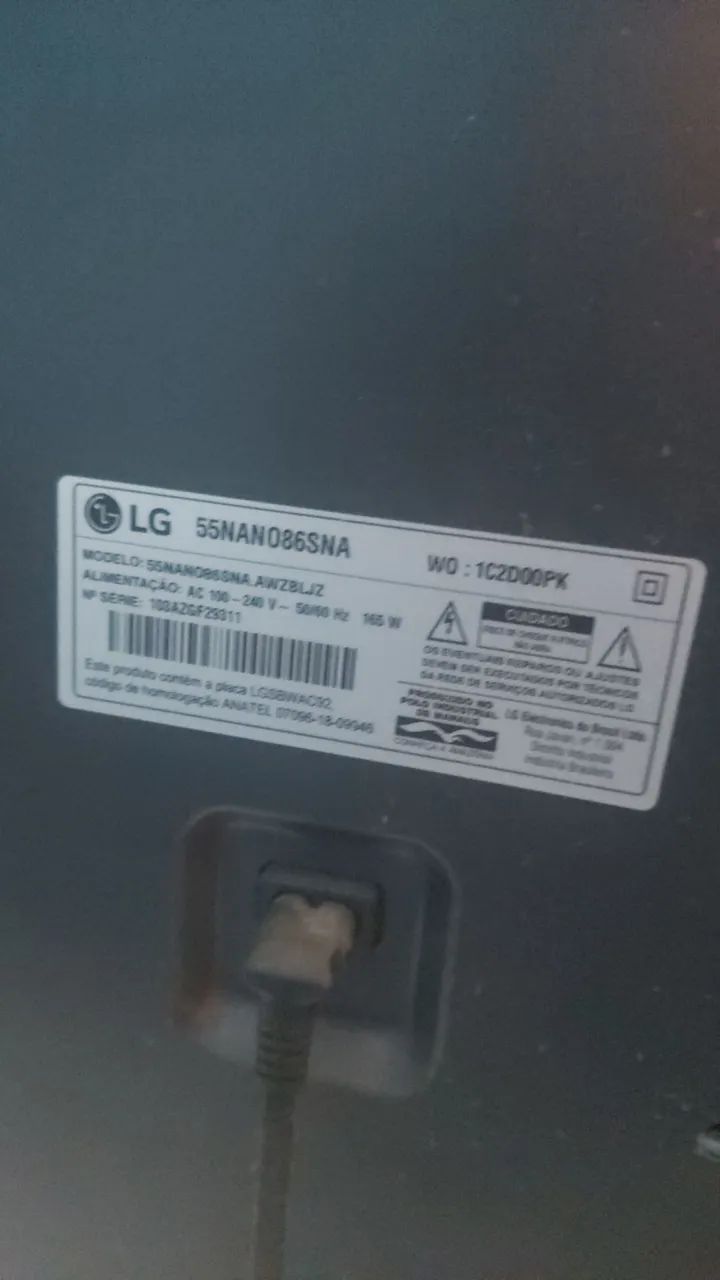 Televisão Lg Nano 86 55 polegadas  - Foto 4