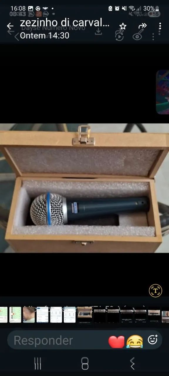 Microfone Shure Beta 58 A