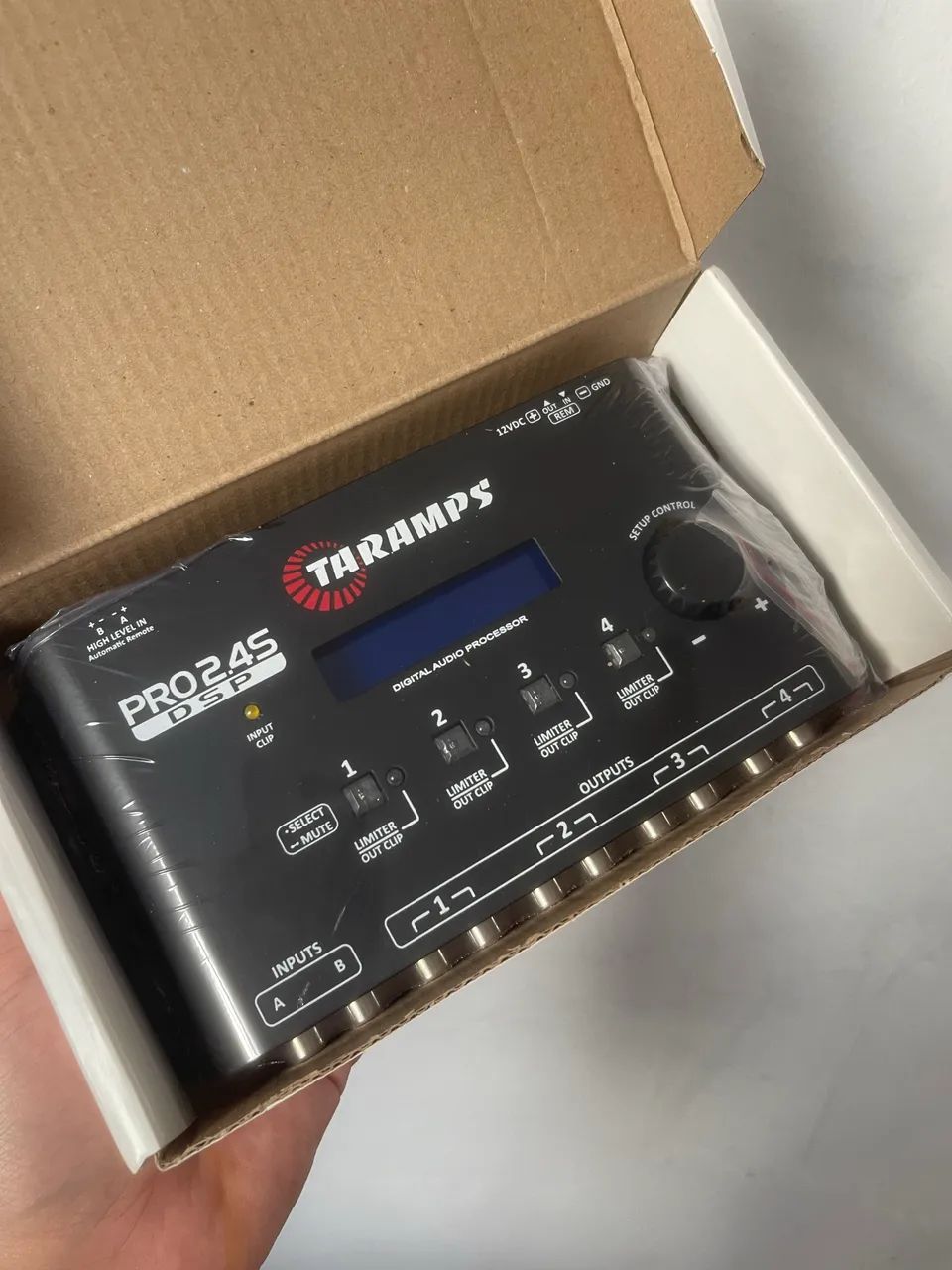 Processador de Áudio Taramps PRO 2.4S DSP