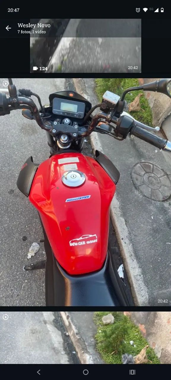 Yamaha factor 125, documento 2026 no nome e sem multas. - Foto 3