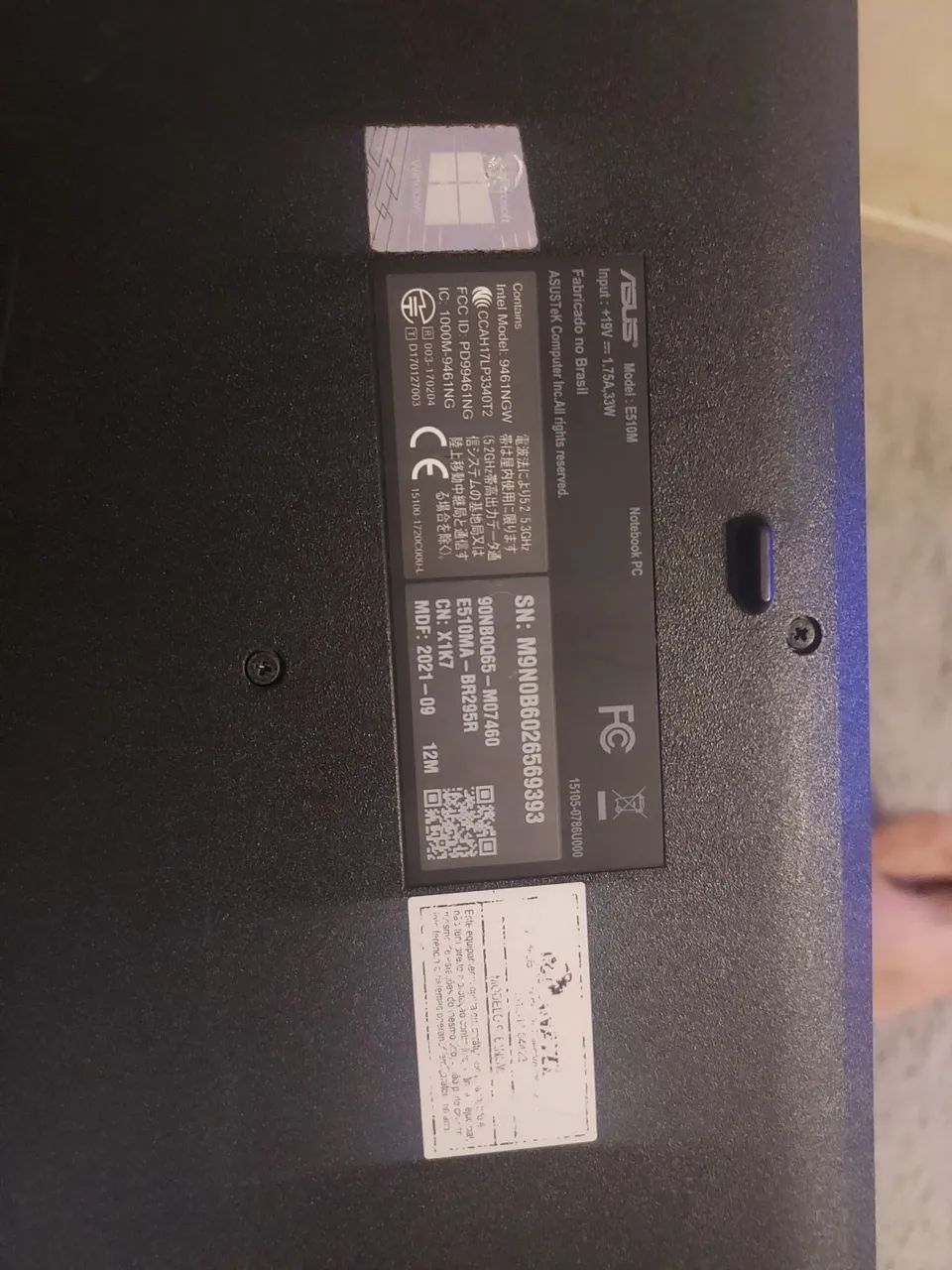 Vendo notebook marca asus com bateria viciada  - Foto 3