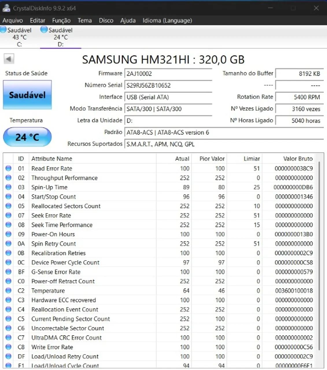 SSD Externo 320gb Sata 3.0GB | Samsung - Foto 3