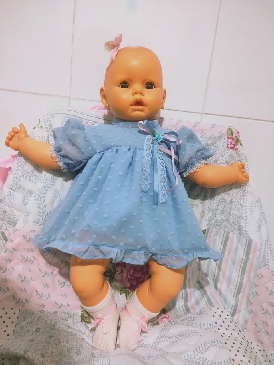 Boneca meu bebê da estrela, anos 80 sem defeito  - Foto 4
