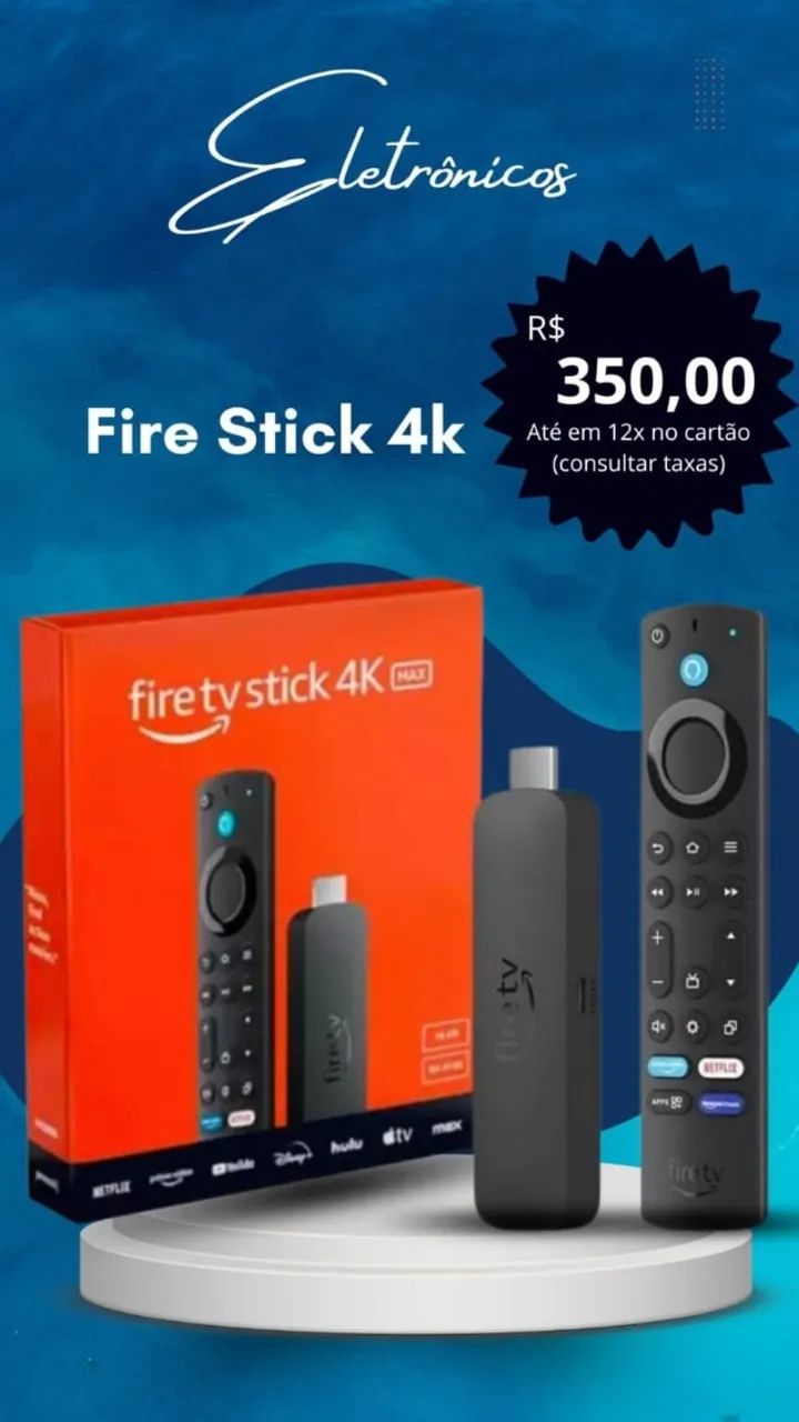 FireStick 4k Amazon Lacrado
