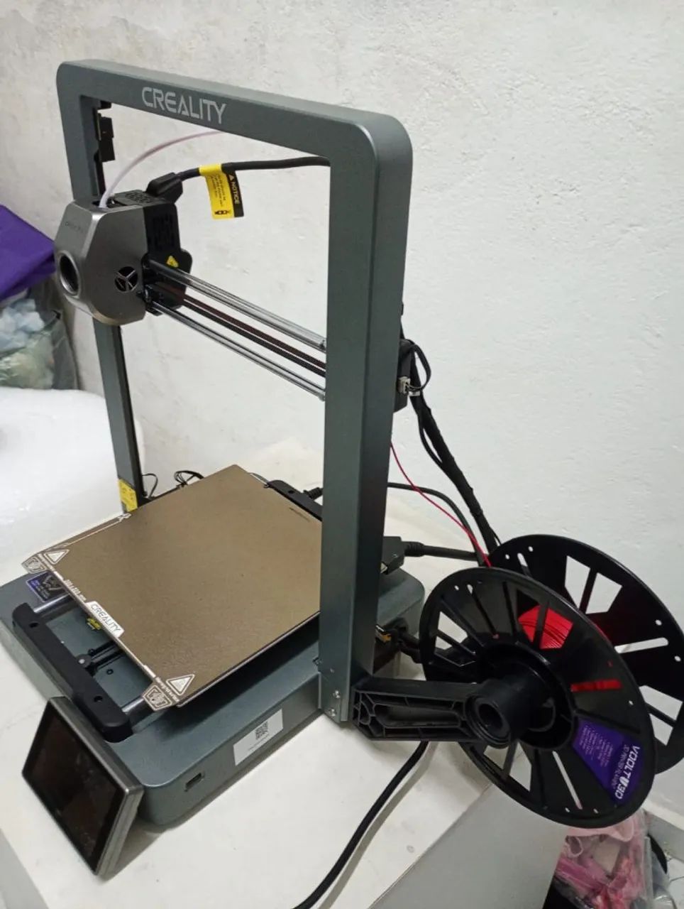 IMPRESSORA 3D CREALITY ENDER-3 V3 | SEMI-NOVA | ALTA PRECISÃO. - Foto 3